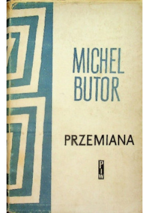 Przemiana - Michel Butor - książka  wyd. 1960