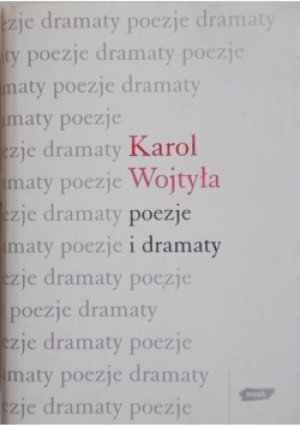 Wojtyła Poezje i dramaty - Karol Wojtyła - książka  wyd. 1999