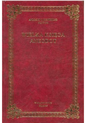 Wielka księga anegdot - Andrzej Pettyn - książka  wyd. 1997
