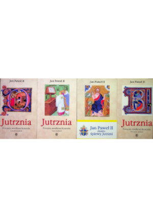 Jutrznia Tom 1 do 4 - Karol Wojtyła - książka  wyd. 2004