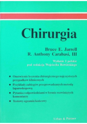 Chirurgia - Bruce E. Jarrell - książka  wyd. 1997