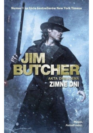 Zimne dni - Jim Butcher - książka fantasy wyd. 2020