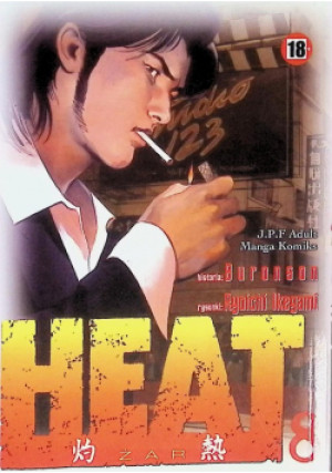 Heat Żar Tom 8 - Ryoichi Ikegami, Buronson - książka  wyd. 2001