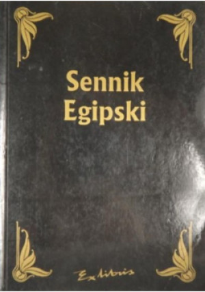 Sennik Egipski - Maria Romanowska - książka  wyd. 2005