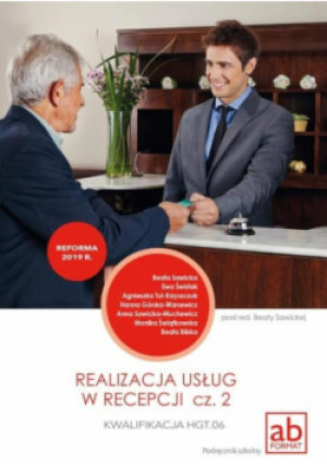 Realizacja usług w recepcji cz.2 - książka historyczna wyd. 2020