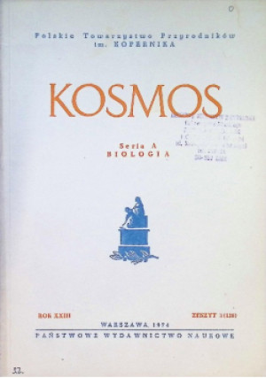 Kosmos Nr 3 / 74 - książka  wyd. 1974
