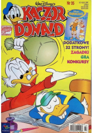 Kaczor Donald Nr 35 / 97 - książka  wyd. 1997