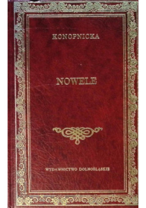 Konopnicka Nowele - Maria Konopnicka - książka  wyd. 2000