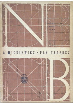 Pan Tadeusz - Adam Mickiewicz - książka  wyd. 1966