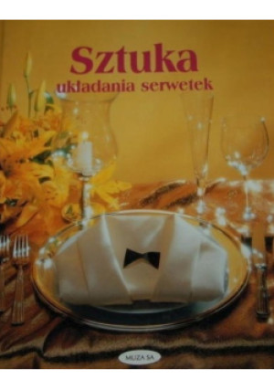 Sztuka układania serwetek - Horst Hanisch - książka  wyd. 1999