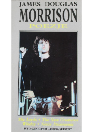 Morrison Poezje - James Douglas Morrison - książka  wyd. 1993