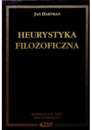Heurystyka filozoficzna - Jan Hartman - książka  wyd. 1997