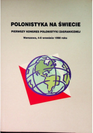 Polonistyka na świecie - książka  wyd. 2001