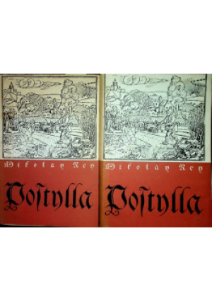 Postylla Tom 1 i 2 - Mikołaj Rej - książka historyczna wyd. 1965
