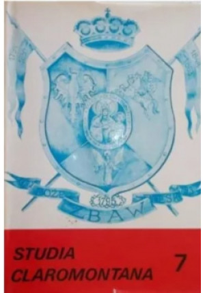 Studia Claromontana 7 - Paweł Kosiak - książka historyczna wyd. 1987