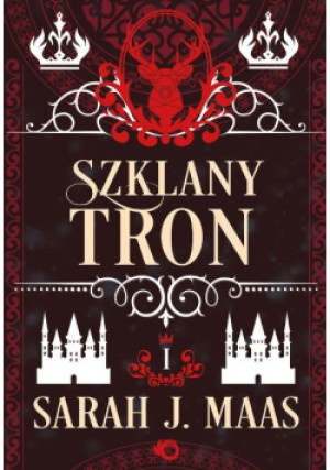 Szklany tron Tom 1 - Sarah Maas - książka fantasy wyd. 2023