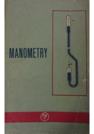 Manometry - książka  wyd. 1957