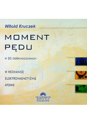 Moment pędu - Witold Kruczek - książka  wyd. 2002