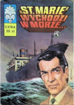 St Marie wychodzi w morze Część 1 - książka  wyd. 1982