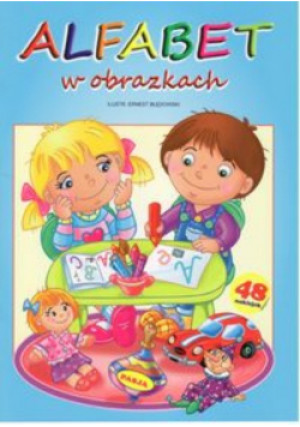 Alfabet w obrazkach - Ernest Błędowski - książka  wyd. 2016