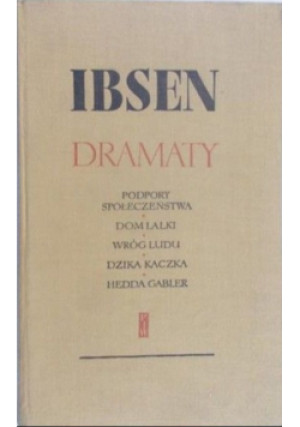Ibsen Dramaty - Henryk Ibsen - książka  wyd. 1956