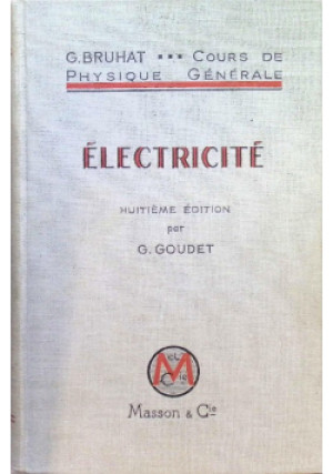 Electricite - G. Goudet - książka  wyd. 1963
