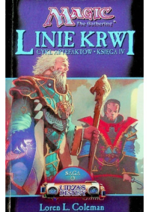 Linie krwi - Loren L. Coleman - książka fantasy wyd. 2000