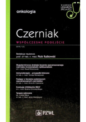 Czerniak Onkologia - książka  wyd. 2019