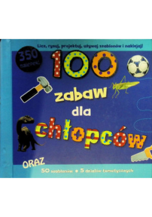 100 zabaw dla chłopców - Brown Rennie - książka  wyd. 2013