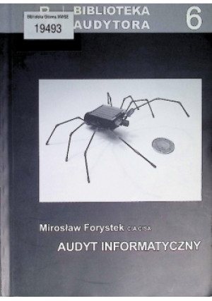 Audyt informatyczny - Mirosław Forystek - książka  wyd. 2005