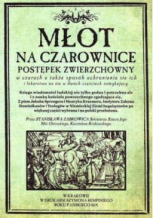Młot na czarownice - Henryk Kraemer, Jacob Spengrer - książka historyczna wyd. 2008