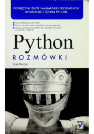 Python Rozmówki - Dayley Brad - książka  wyd. 2007