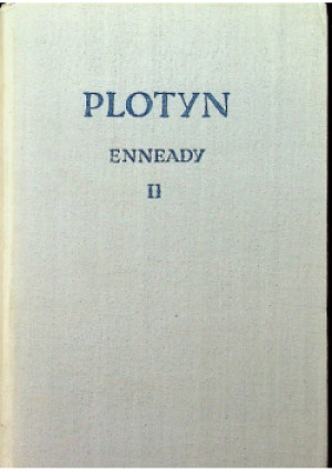 Enneady Tom II - Plotyn - książka  wyd. 1959