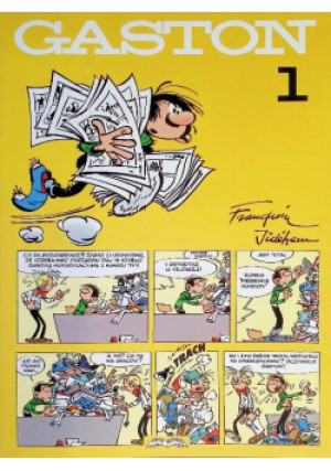 Gaston  1 - Franquin Jidehem - książka  wyd. 2001