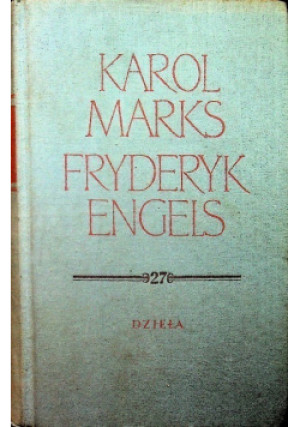 Dzieła Tom 27 - Fryderyk Engels, Karol Marks - książka  wyd. 1968