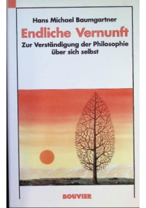 Endliche vernunft - Hans Michael Baumgartner - książka  wyd. 1991