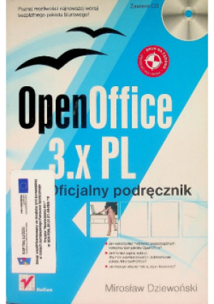 OpenOffice 3 x PL - Mirosław Dziewoński - książka  wyd. 2010