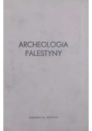 Archeologia Palestyny - Ludwik Stefaniak - książka  wyd. 1973