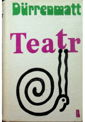 Teatr - Friedrich Durrenmatt - książka  wyd. 1972