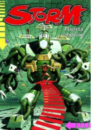 Storm Planeta robotów - Martin Lodewijk, Don Lawrence - książka  wyd. 2002
