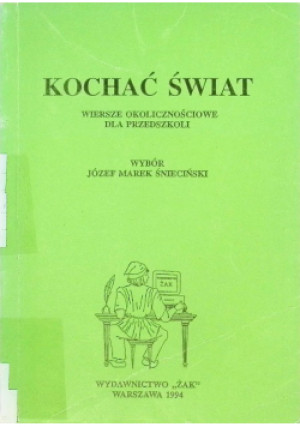 Kochać świat - książka  wyd. 1994