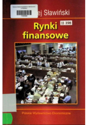 Rynki finansowe - Andrzej Sławiński - książka  wyd. 2006