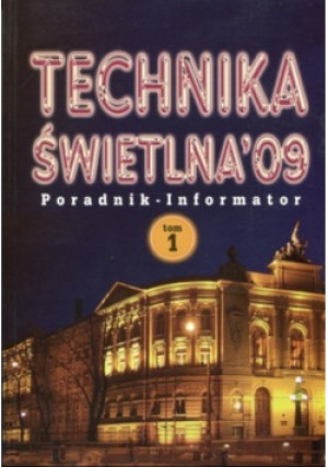 Technika świetlna 09 - książka  wyd. 2009