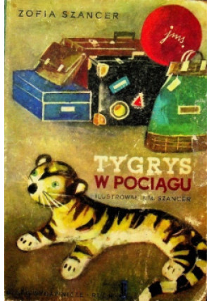 Tygrys w pociągu - Zofia Szancer - książka  wyd. 1964