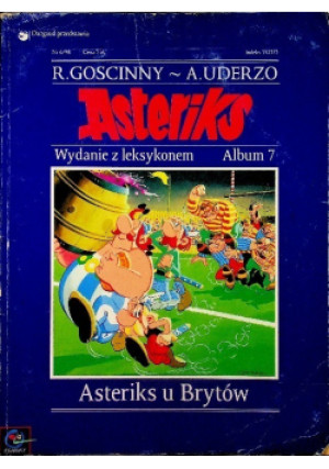 Asteriks u Brytów Album 7 - Rene Goscinny - książka  wyd. 1998
