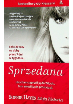 Sprzeadana - Sophie Hayes - książka  wyd. 2014