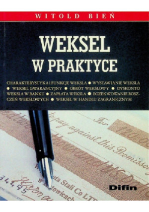 Weksel w praktyce - Witold Bień - książka  wyd. 2007