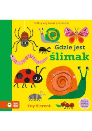 Gdzie jest ślimak - Vincent Kay - książka  wyd. 2024