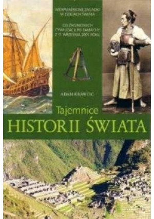 Tajemnice historii świata - Adam Krawiec - książka  wyd. 2006