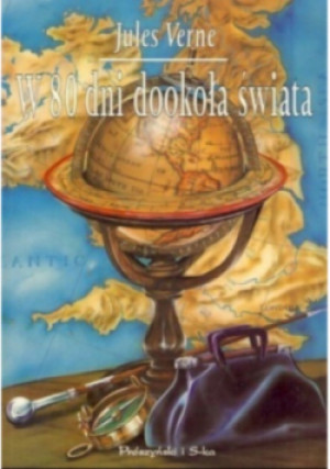 W 80 dni dookoła świata - Jules Verne - książka  wyd. 2001